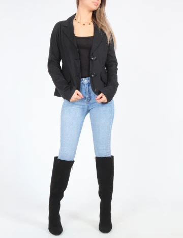 Sacou Zara, negru Negru