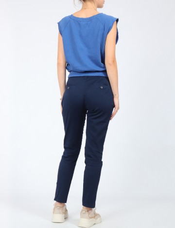 Pantaloni Zara, bleumarin