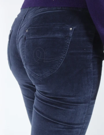 Pantaloni Zara, albastru