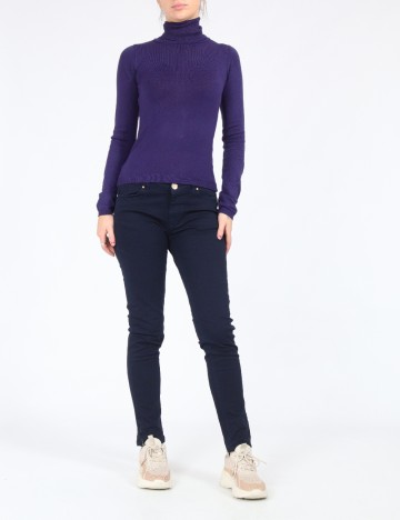 Pantaloni Zara, bleumarin