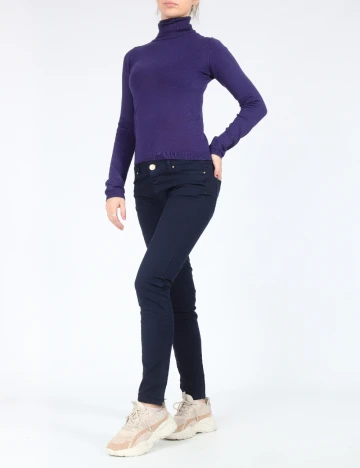 Pantaloni Zara, bleumarin