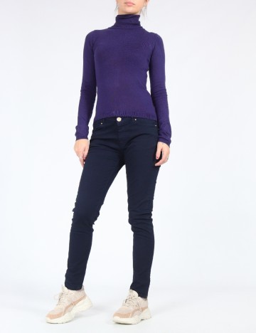 Pantaloni Zara, bleumarin