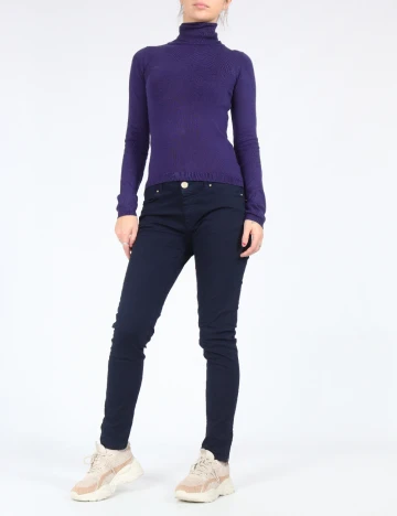 Pantaloni Zara, bleumarin