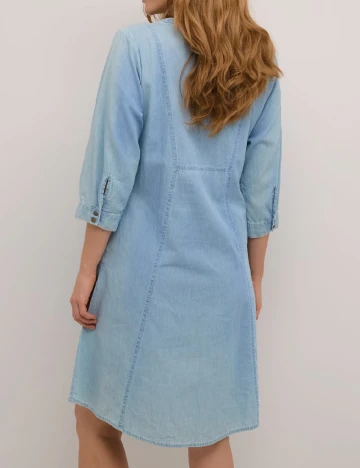Rochie scurta Cream, albastru