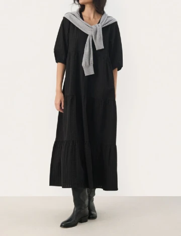 Rochie lunga Part Two, negru