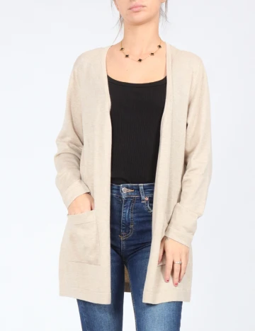 Cardigan Kaffe, bej