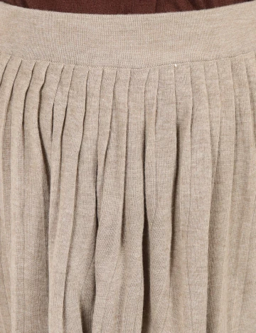 Fusta Zara, bej Crem