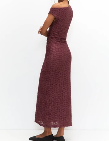 Rochie medie Pull&Bear, pruna Mov