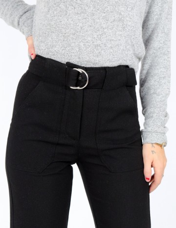 Pantaloni Bershka, negru