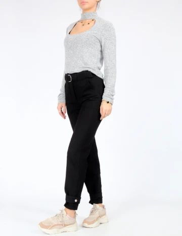Pantaloni Bershka, negru