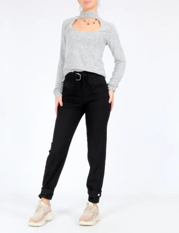 Pantaloni Bershka, negru