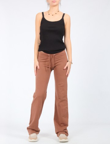 Pantaloni Zara, maro