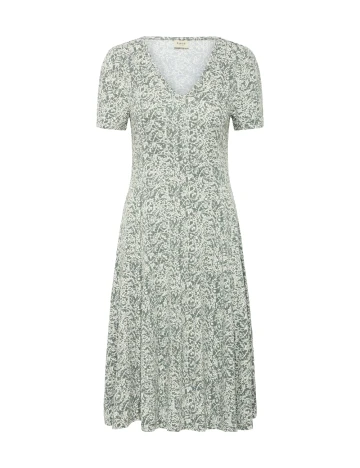 Rochie medie Fransa, verde