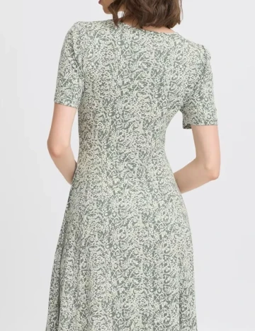 Rochie medie Fransa, verde