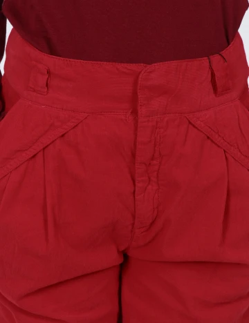 Pantaloni Zara, rosu