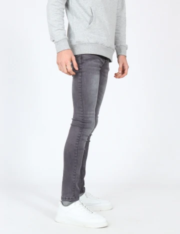 Blugi Zara, gri Gri