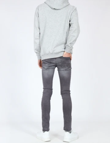 Blugi Zara, gri Gri