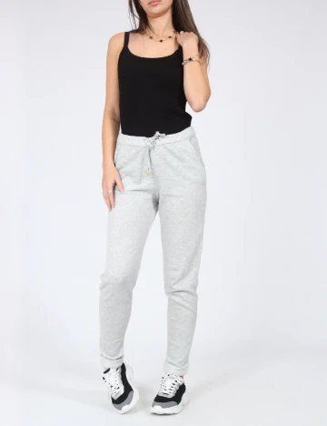 Pantaloni Bershka, gri