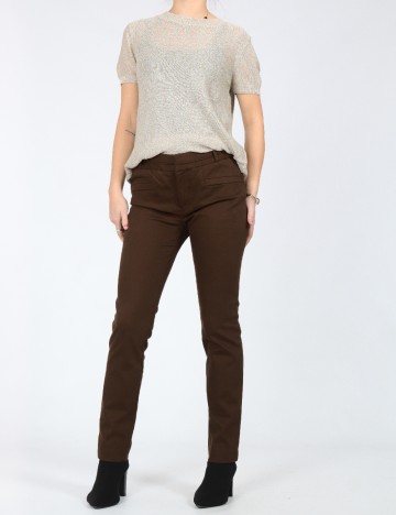 Pantaloni Zara, maro