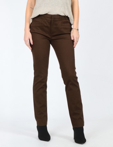 Pantaloni Zara, maro