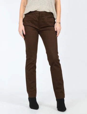 Pantaloni Zara, maro