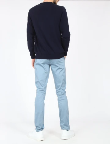 Pantaloni Zara, albastru Albastru