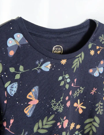 Rochie medie Cool Club, bleumarin