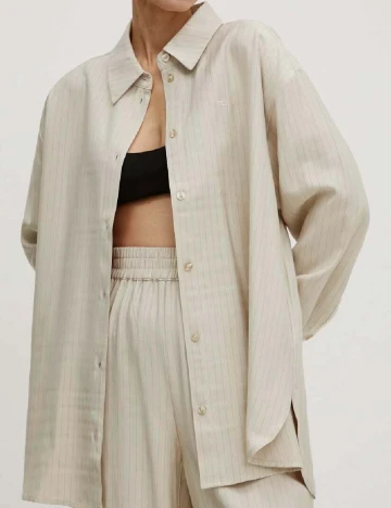Camasa Oversize Gestuz, bej