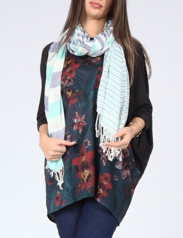 
						Esarfa Bershka, mix culori