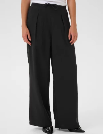 Pantaloni Kaffe, negru Negru