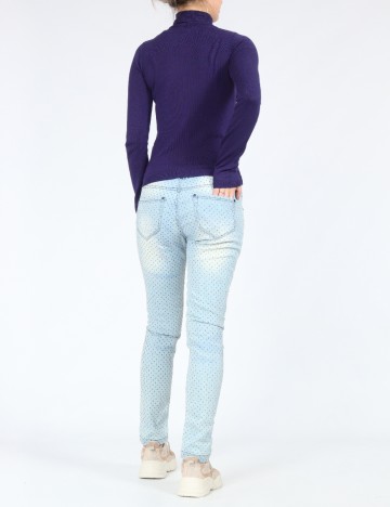 Blugi Bershka, albastru