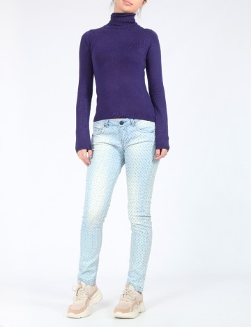 Blugi Bershka, albastru