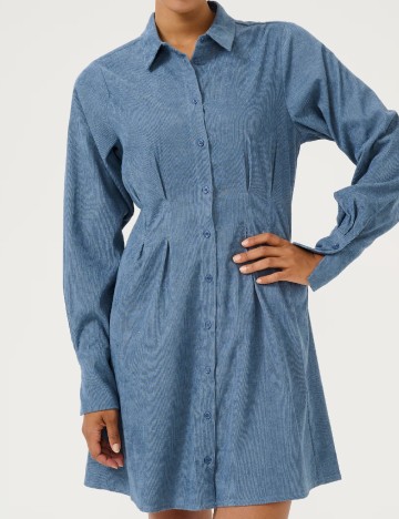 Rochie scurta Kaffe, albastru