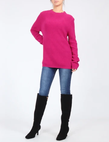 Bluza Zara, magenta Roz