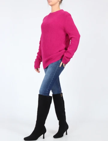 Bluza Zara, magenta Roz