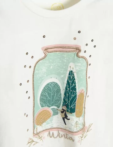 Bluza Cool Club, alb