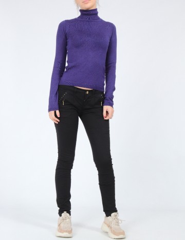 Pantaloni Bershka, negru