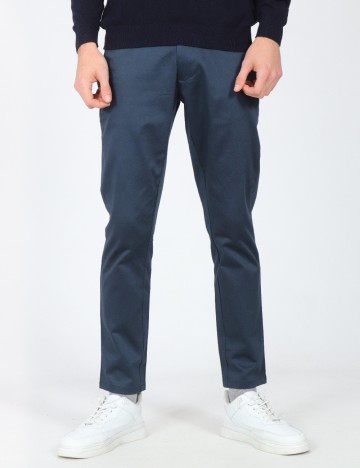 Pantaloni Zara, bleumarin