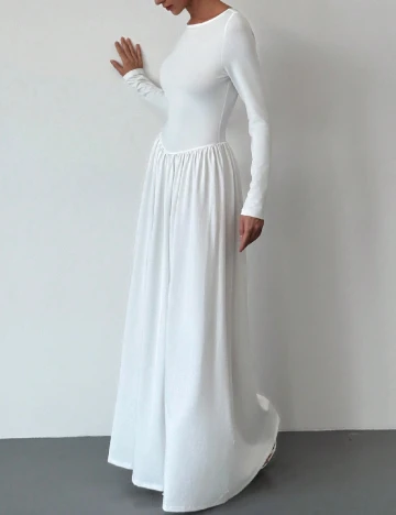 Rochie lunga SHEIN, alb