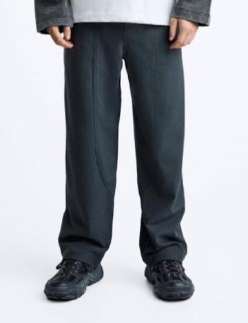 Pantaloni Zara, albastru