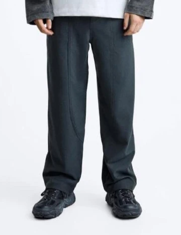 Pantaloni Zara, albastru