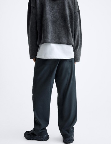 Pantaloni Zara, albastru