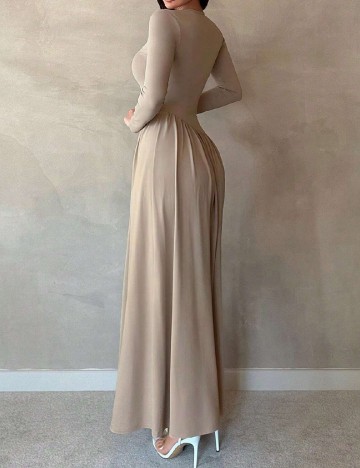 Rochie lunga SHEIN, bej