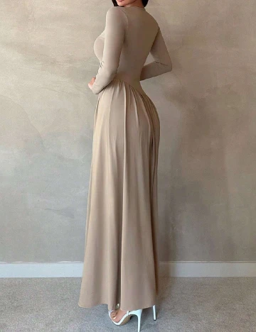 Rochie lunga SHEIN, bej