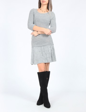 Rochie scurta Bershka, gri