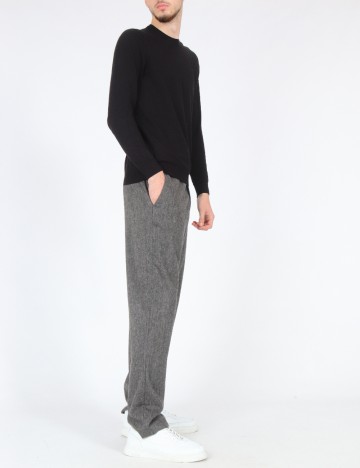 Pantaloni Zara, gri inchis