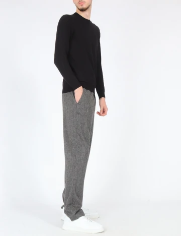 Pantaloni Zara, gri inchis