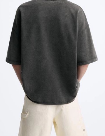 Pantaloni scurti Zara, crem