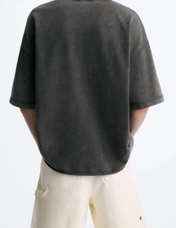 Pantaloni scurti Zara, crem