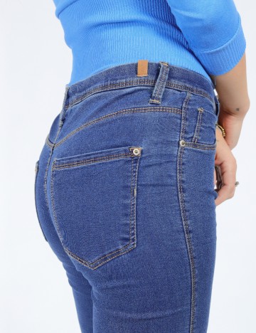 Blugi Bershka, albastru